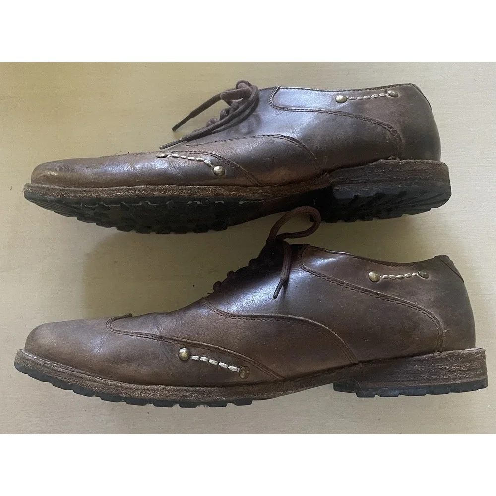 Bed Stu Brown Leather Distressed Shoes Men's‎ Size 8